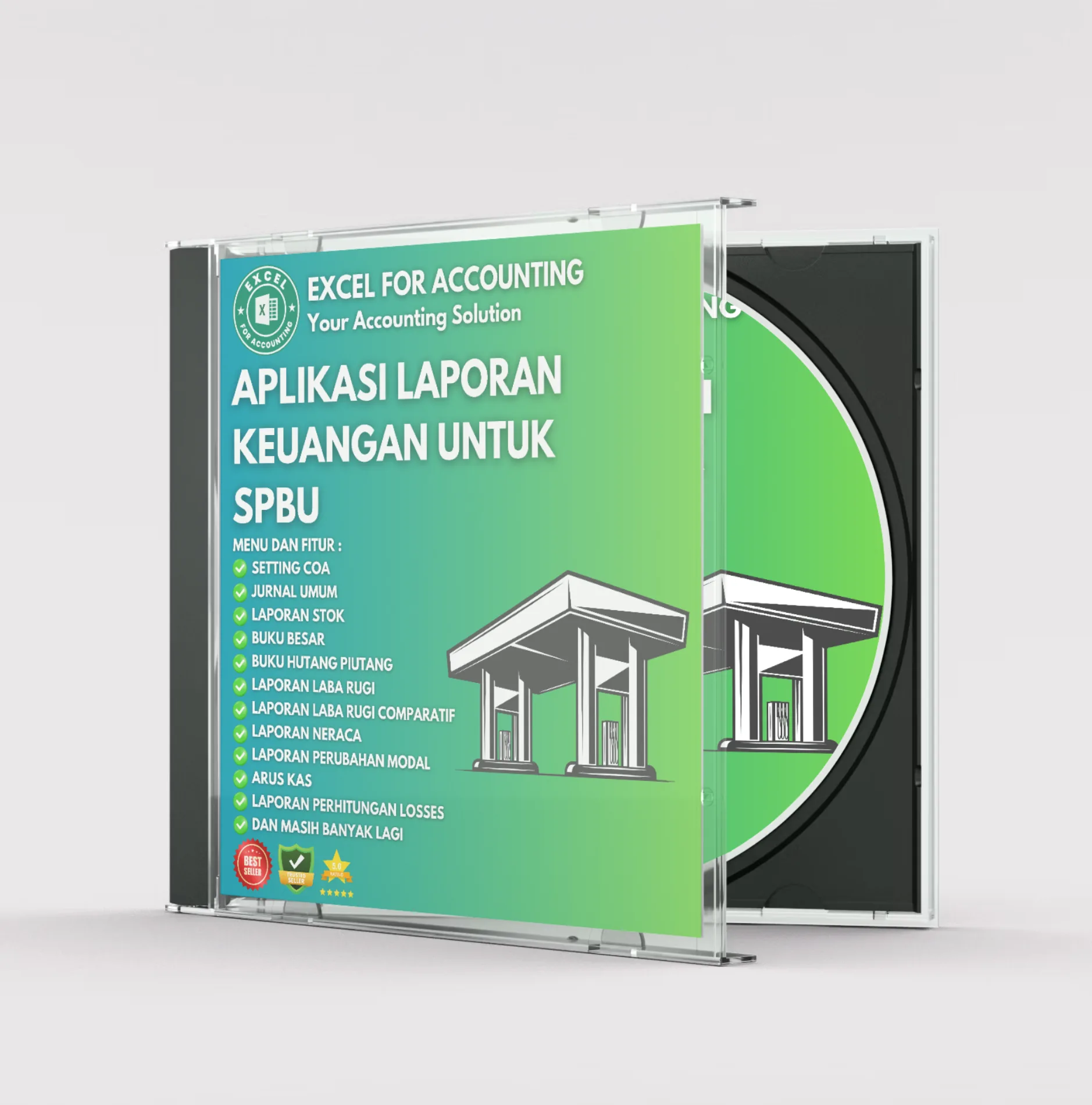 APLIKASI EXCEL AKUNTANSI / LAPORAN KEUANGAN UNTUK SPBU: Kelola Bisnis SPBU Anda dengan Mudah dan Akurat